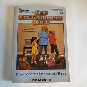 Dawn and the Impossible Three (the Baby-Sitters Club 5) (Babysitters Club)